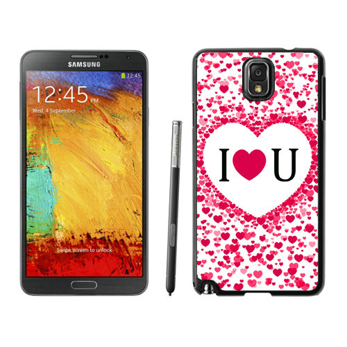 Valentine I Love You Samsung Galaxy Note 3 Cases DYO | Women - Click Image to Close